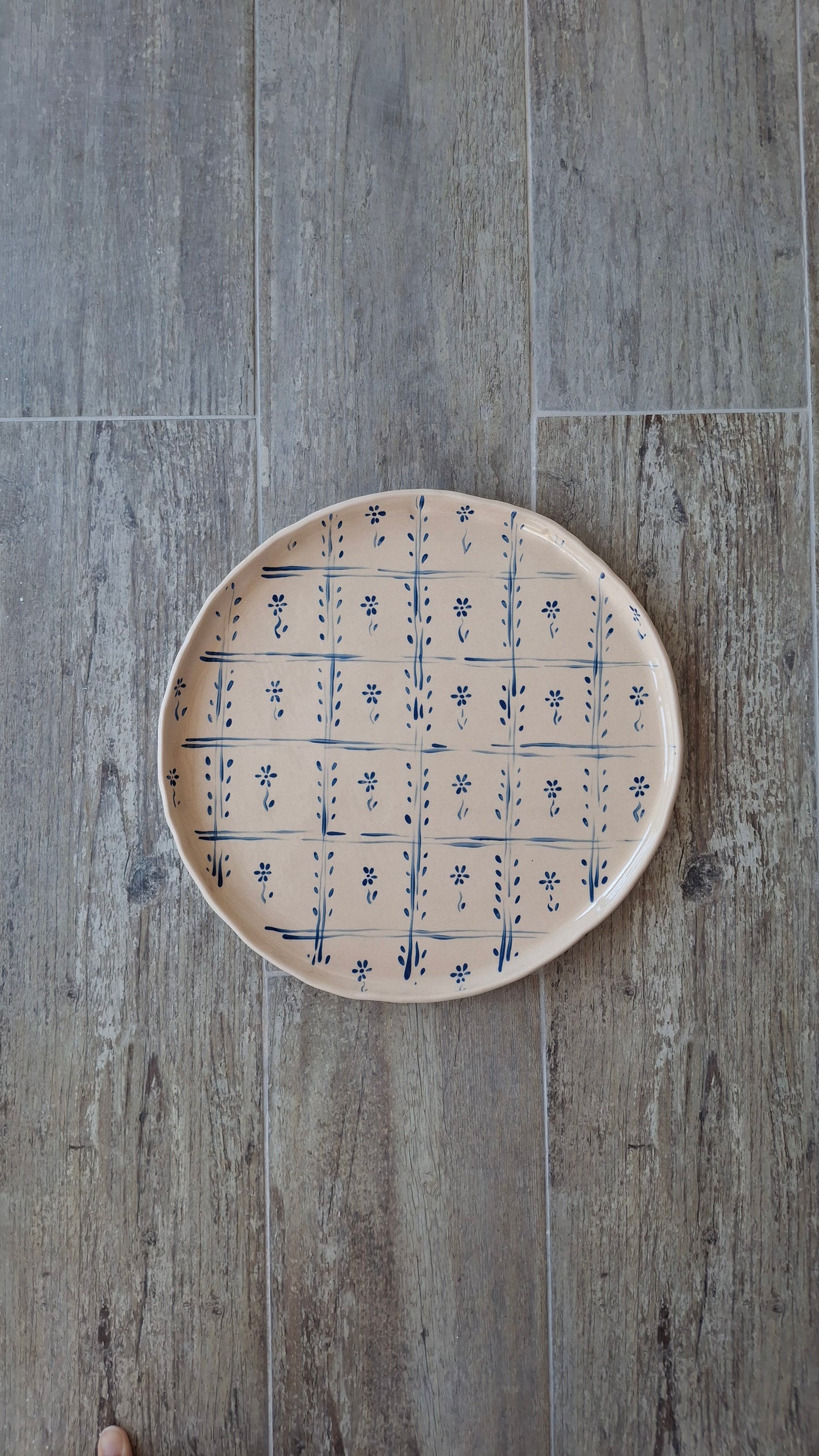 Pizza Plate | Casa Portuguesa Collection (Made-to-order)