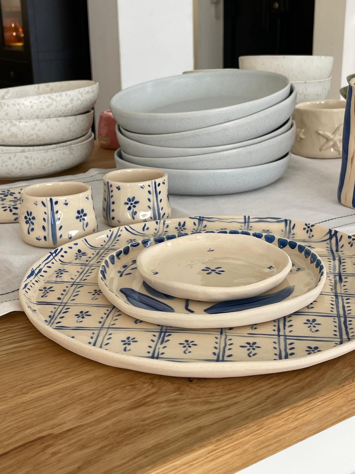 Pizza Plate | Casa Portuguesa Collection (Made-to-order)