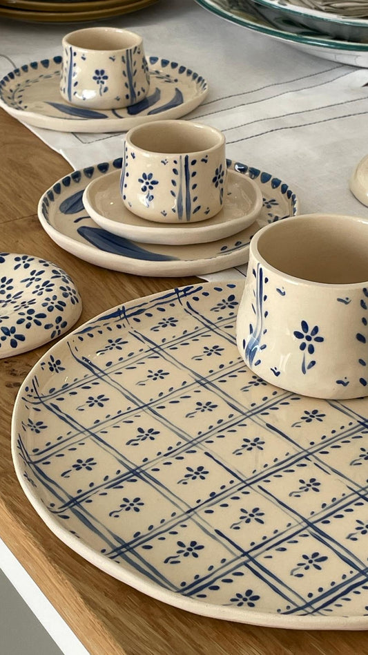 Pizza Plate | Casa Portuguesa Collection (Made-to-order)