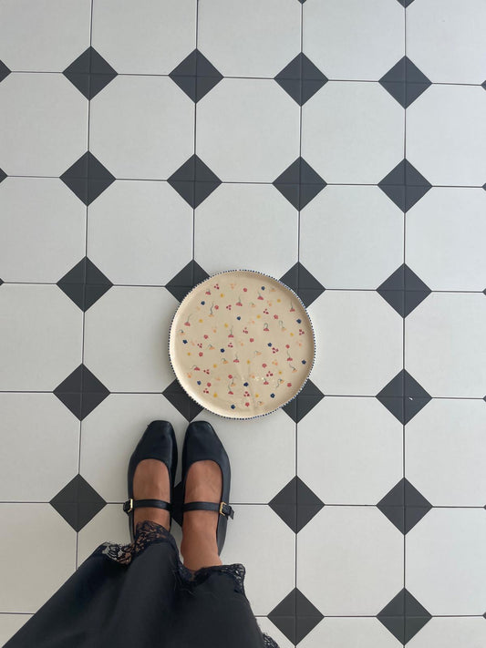 Pizza Plate | Primavera Collection (Made-to-order)