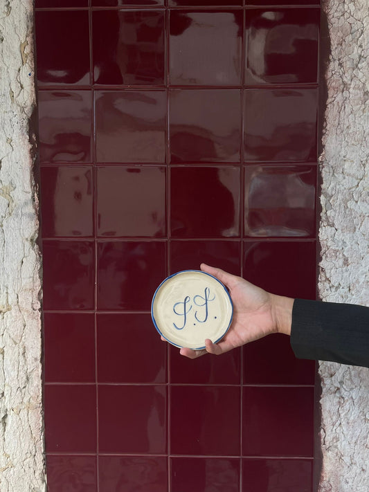 Custom Handmade Saucer | At the Table Collection