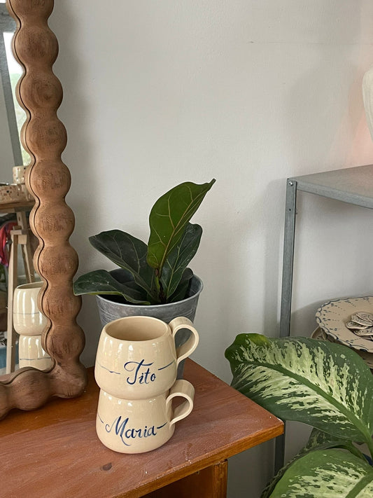 Custom Handmade Cappuccino Cup | At the Table Collection