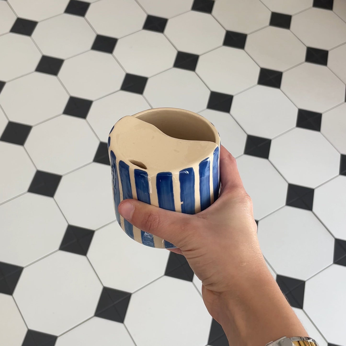 Travel Mug Stripes | Casa Portuguesa Collection | MADE-TO-ORDER