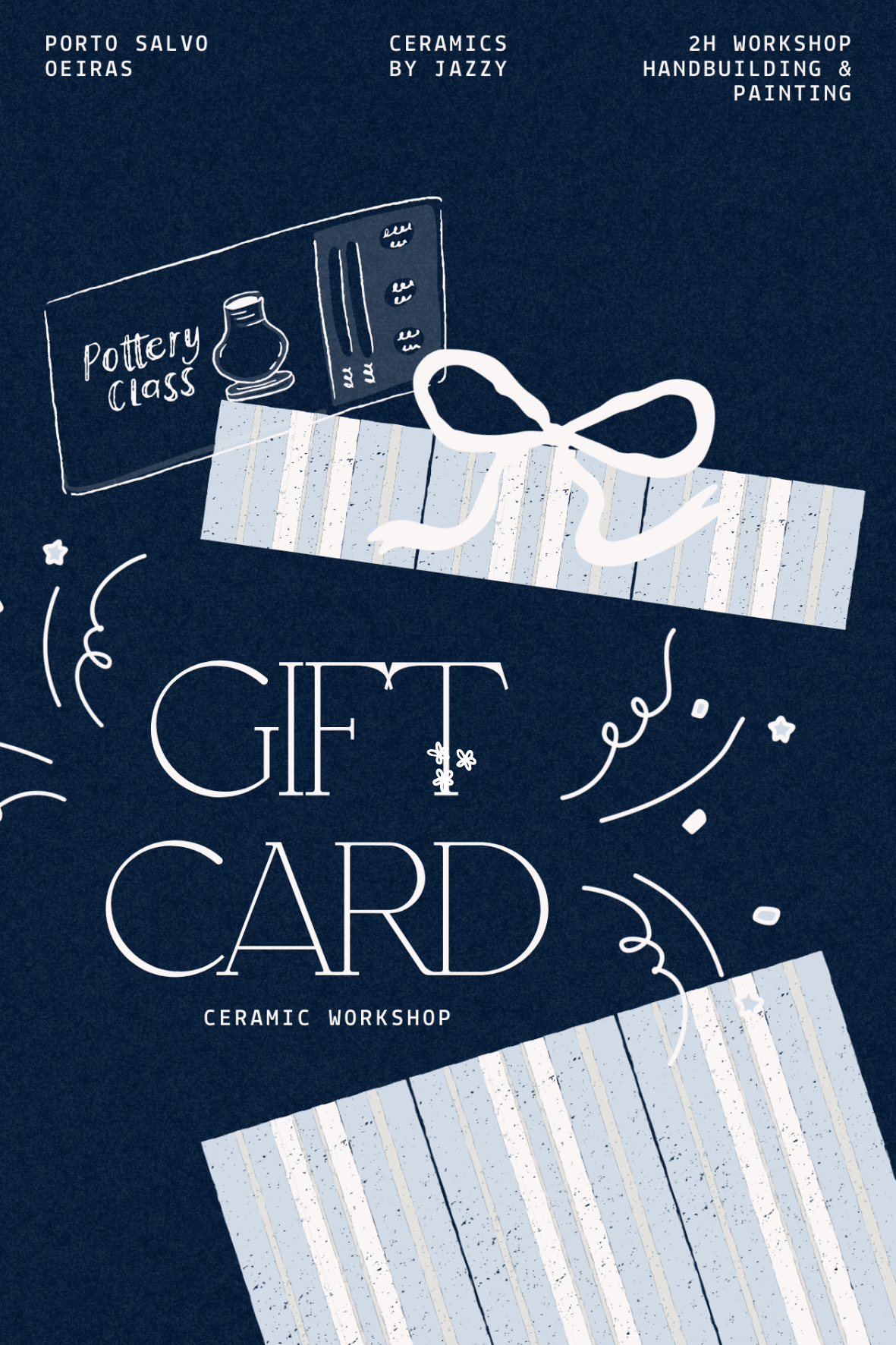 GIFT CARD | Workshops de Cerâmica